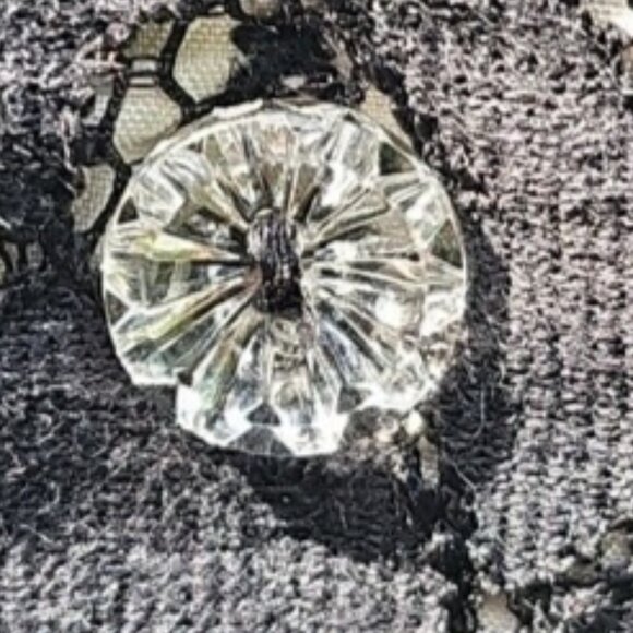 babyGap Girl Sz 5 Black Lace Like Material Over Light Fabric Bubble Dress w/Bow - Picture 7 of 15